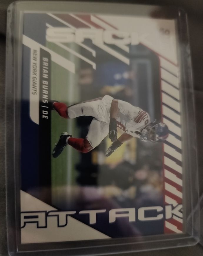 2025 Score Sack Attack Brian Burns — front