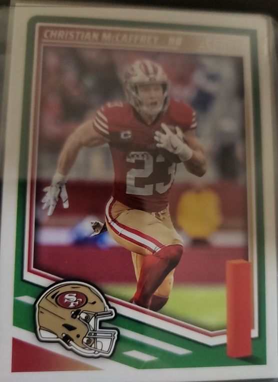 2025 Panini Score #238 Christian McCaffrey — front