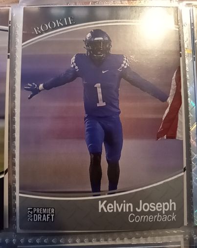 2021 Sage Premier Draft #172 Kelvin Joseph — front