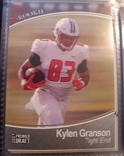 2021 SAGE Premier Draft #103 Kylen Granson — front