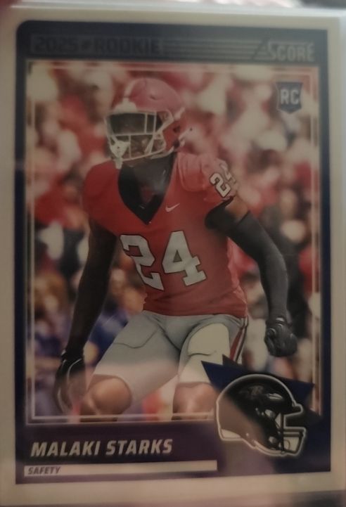 2025 Panini Score #24 Malaki Starks — front