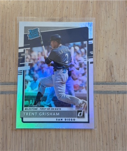 2020 Donruss #43 Trent Grisham — front