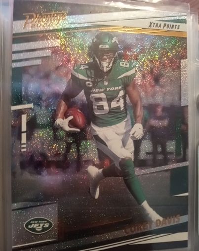 2022 Panini Prestige #228 Corey Davis Xtra Points Astral — front