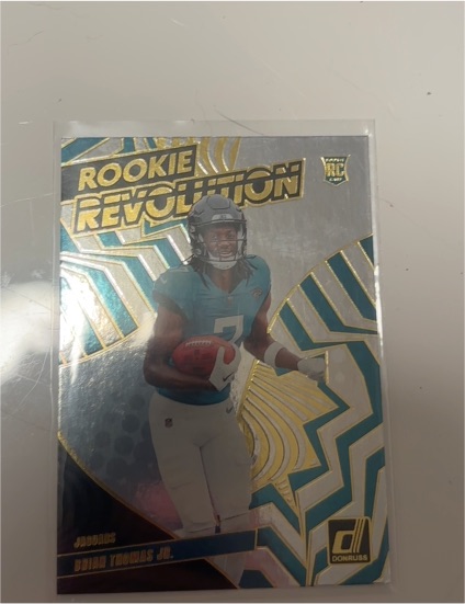 2024 Panini Donruss Rookie Revolution #8 Brian Thomas Jr. — front