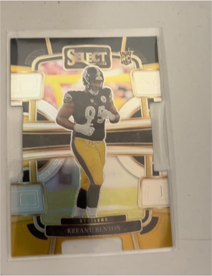 2023 Panini Select #84 Keeanu Benton — front