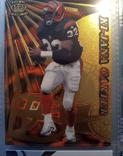 1997 Pacific Dynagon Prism #32 Ki-Jana Carter — front
