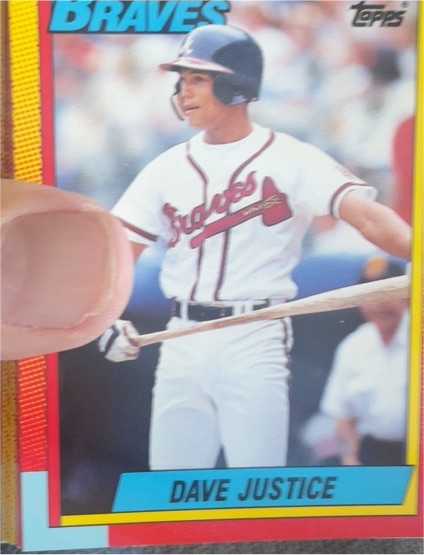 1990 Topps Traded #48T Dave Justice — front