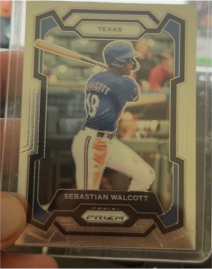 2024 Panini Prizm #112 Sebastian Walcott — front