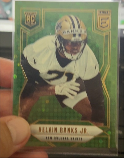 2023 Panini Elite #RC Kelvin Banks Jr. — front