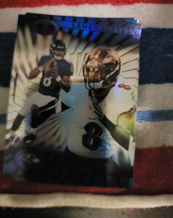 2024 Panini Illusions #7 Lamar Jackson — front
