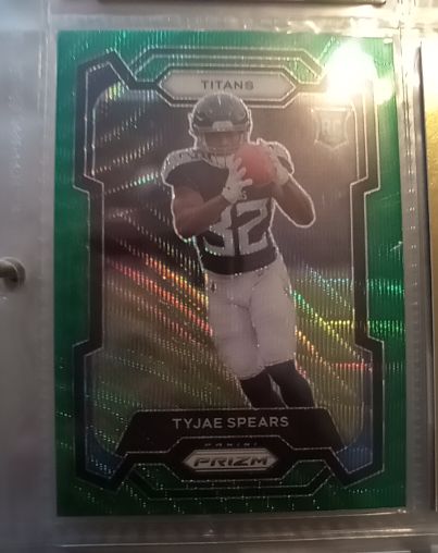 2023 Panini Prizm #396 Tyjae Spears — front
