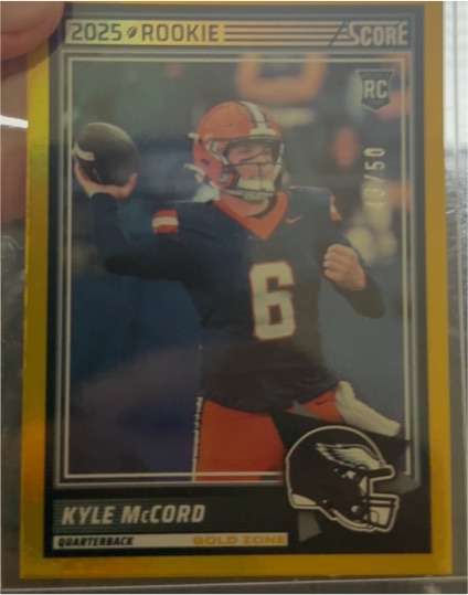 2025 Panini Score #73 Kyle McCord — front