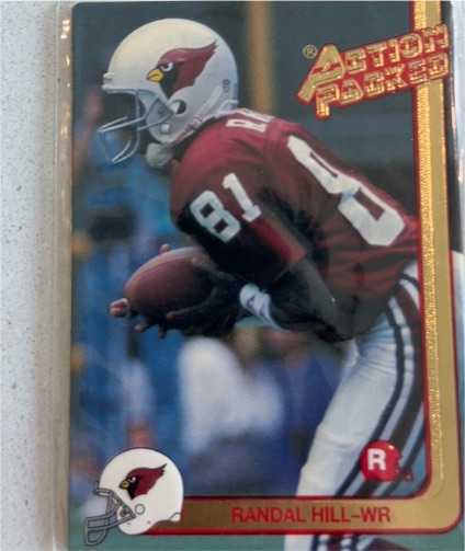 1991 Action Packed #41 Randal Hill — front