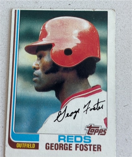 1982 Topps #700 George Foster — front