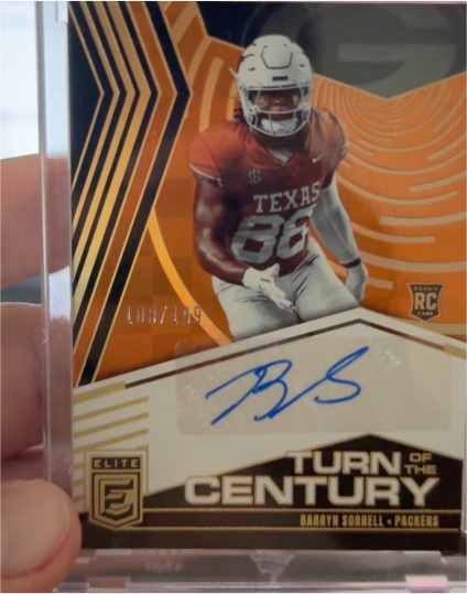 2025 Donruss Elite Turn of the Century #TOC-DSO Darryl Sorrell — front