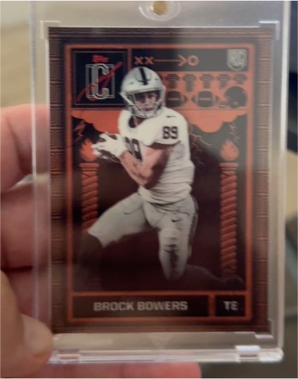 2024 Topps Signature Class Odyssey #O-16 Brock Bowers — front