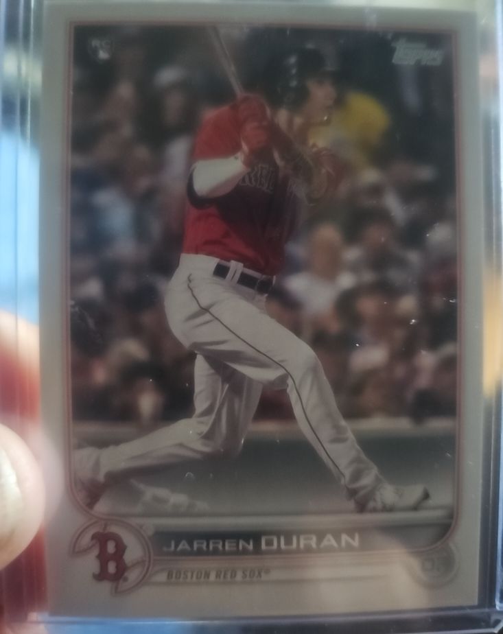 2022 Topps Chrome #113 Jarren Duran — front