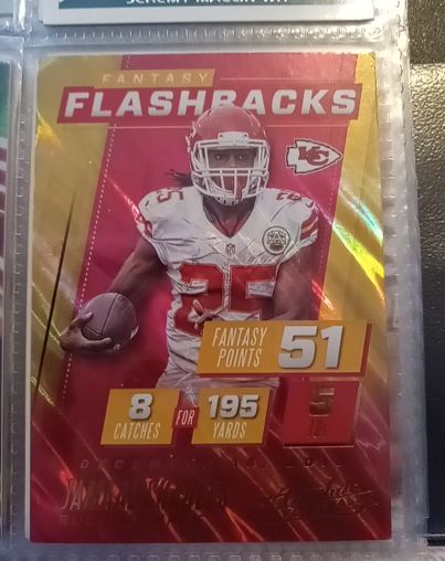 2017 Panini Absolute Fantasy Flashbacks Retail #3 Jamaal Charles — front