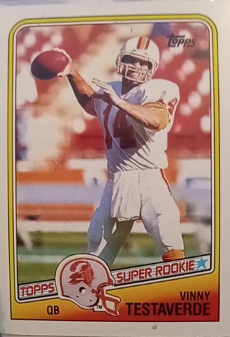 1988 Topps #352 Vinny Testaverde — front