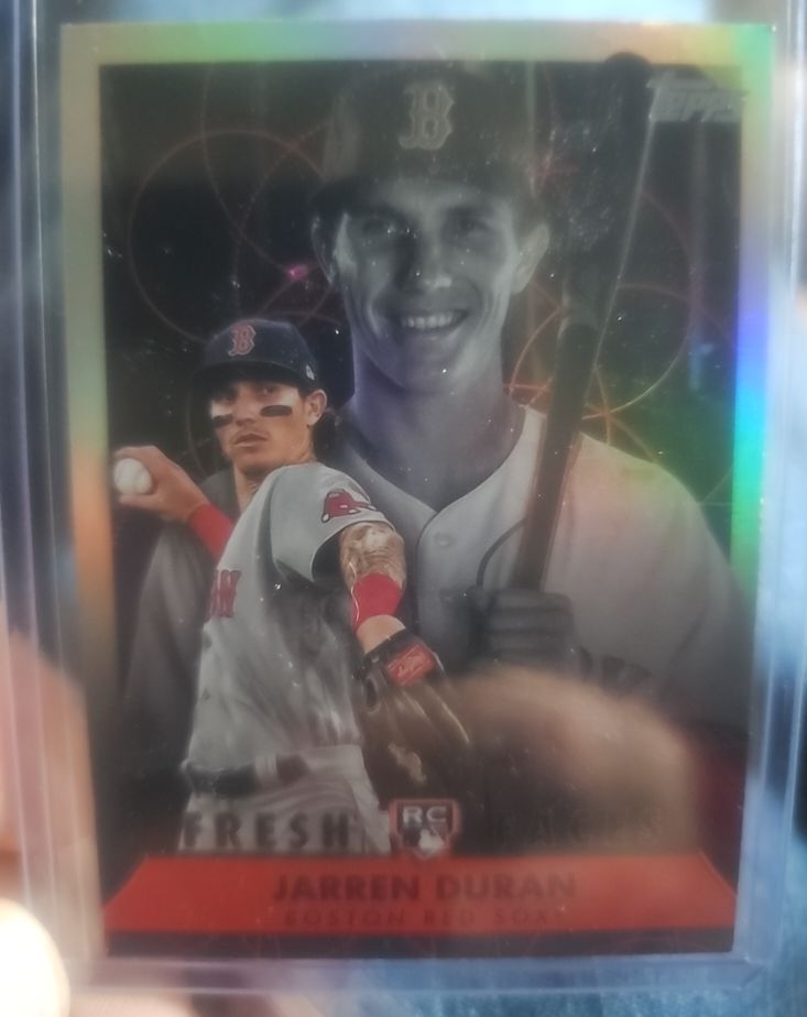 2022 Topps Series 2 Fresh Faces #FF-7 Jarren Duran — front