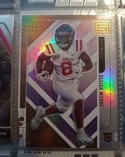 2021 Panini Chronicles Status Draft Picks #157 Elijah Moore — front