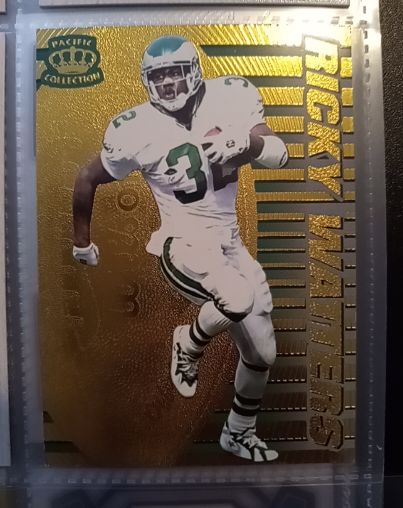 1996 Pacific Dynagon #P-110 Ricky Watters — front
