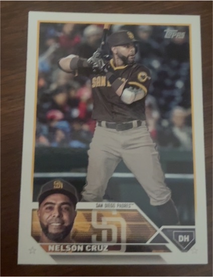 2023 Topps Series 2 #520 Nelson Cruz — front