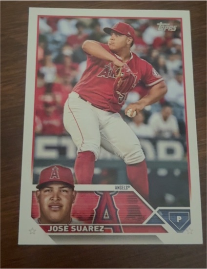 2023 Topps Series 2 #609 Jose Suarez — front