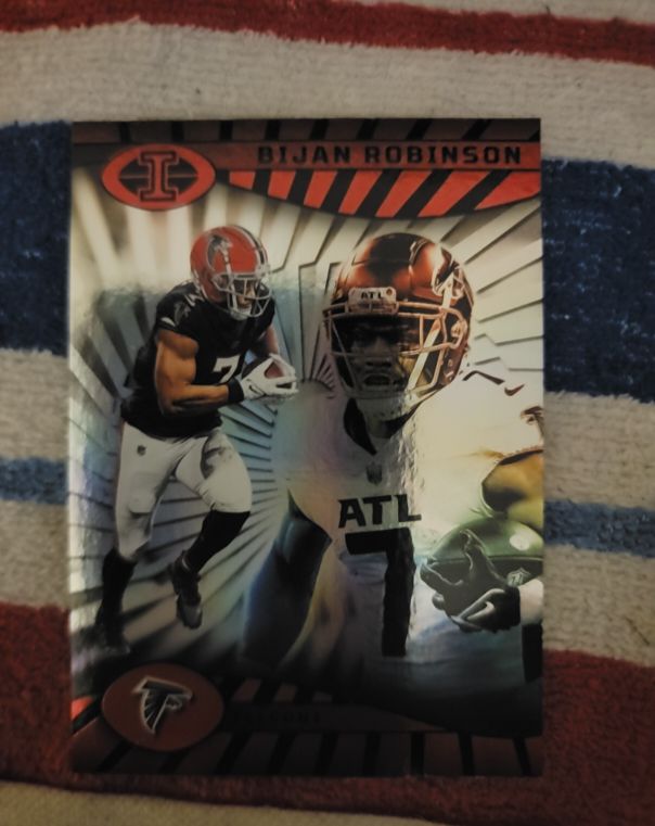 2024 Panini Illusions #5 Bijan Robinson Atlanta Falcons — front