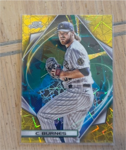 2022 Topps Chrome Cosmic #30 Corbin Burnes — front