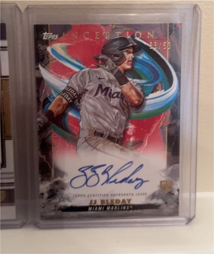 2023 Topps Inception #BRES-JBL JJ Bleday — front