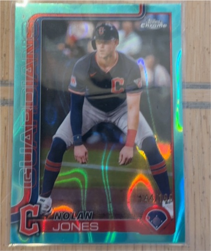 2025 Topps Chrome #32 Nolan Jones — front
