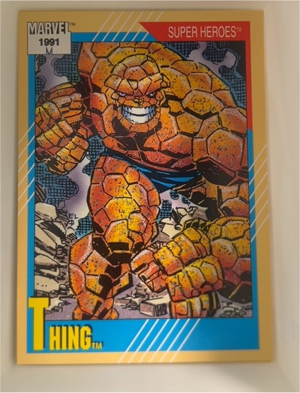 1991 Impel Marvel Universe Series 2 #3 Thing — front
