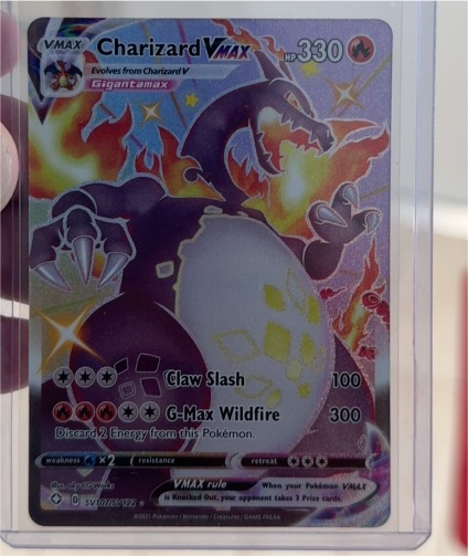 2021 Pokémon Shining Fates #SV107 Charizard VMAX — front