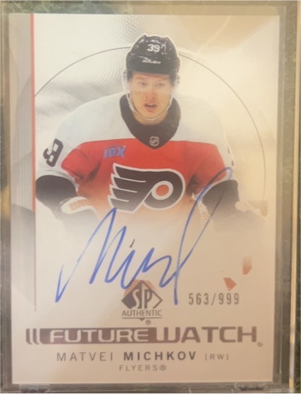 2024-25 Upper Deck SP Authentic Future Watch #563 Matvei Michkov — front