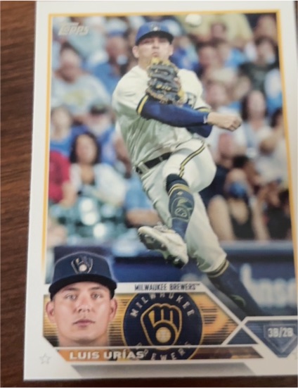 2023 Topps Series 1 #322 Luis Urías — front