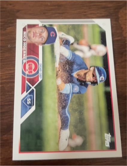 2023 Topps Series 2 #485 Nico Hoerner — front