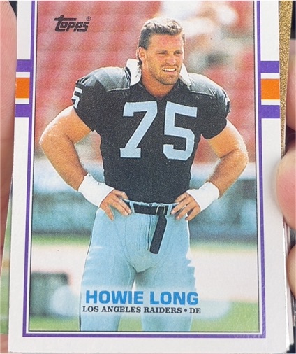1989 Topps #273 Howie Long — front