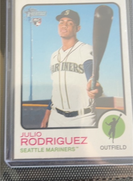 2022 Topps Heritage #700 Julio Rodriguez — front