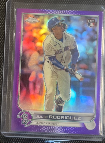 2022 Topps Chrome Update #USC150 Julio Rodriguez — front