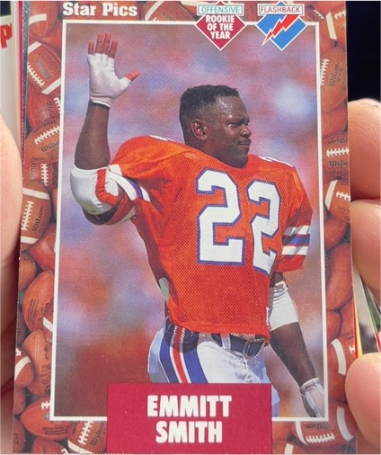 1991 Star Pics #20 Emmitt Smith — front