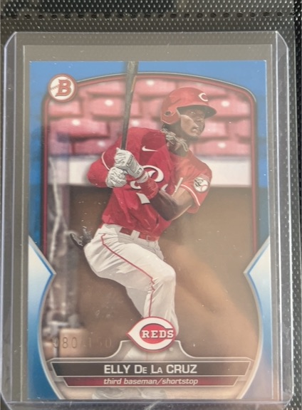 2023 Bowman Prospects #BP-65 Elly De La Cruz — front