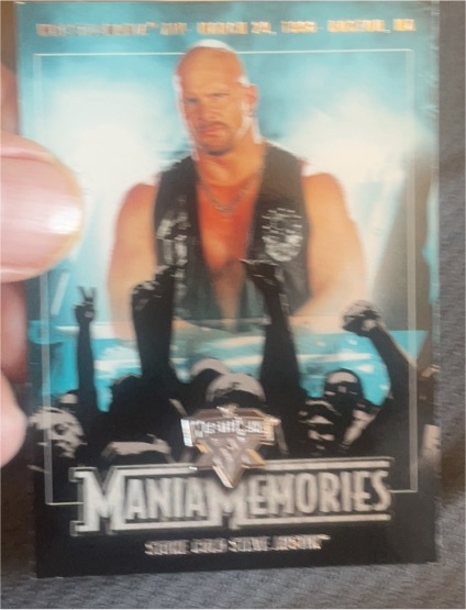 2004 Fleer WWE WrestleMania XX #79 Stone Cold Steve Austin — front