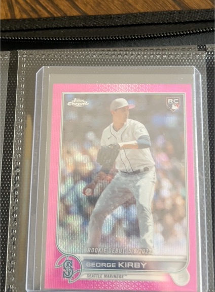 2022 Topps Chrome Update #USC101 George Kirby Rookie — front