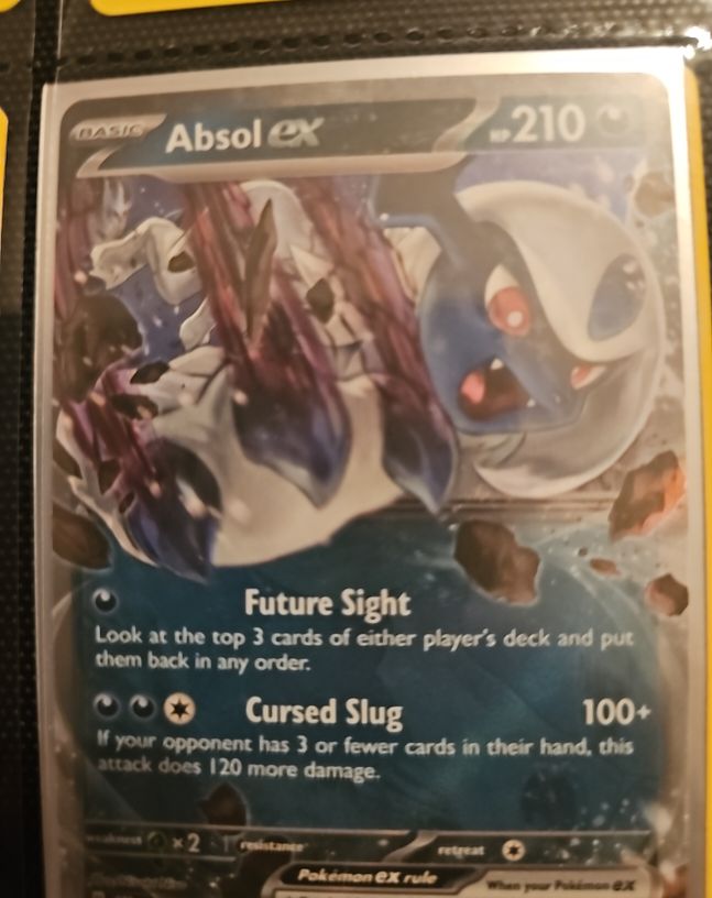 2023 Pokemon TCG SV03: Obsidian Flames #135/197 Absol ex — front