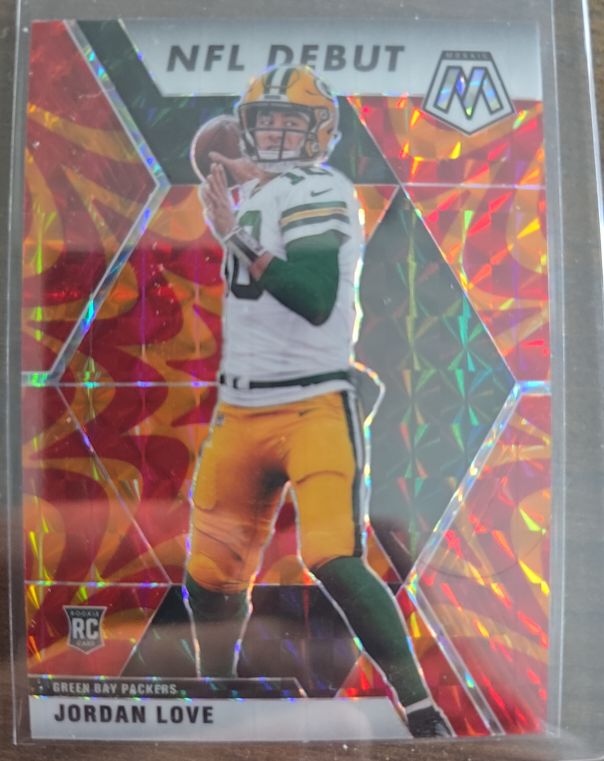 2020 Panini Mosaic NFL Debut #264 Jordan Love — front