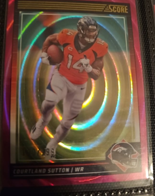 2024 Panini Score #199 Courtland Sutton — front