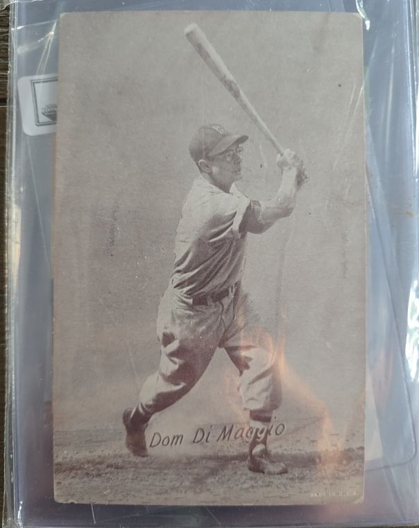 1947-66 Exhibits #59 Dom DiMaggio — front