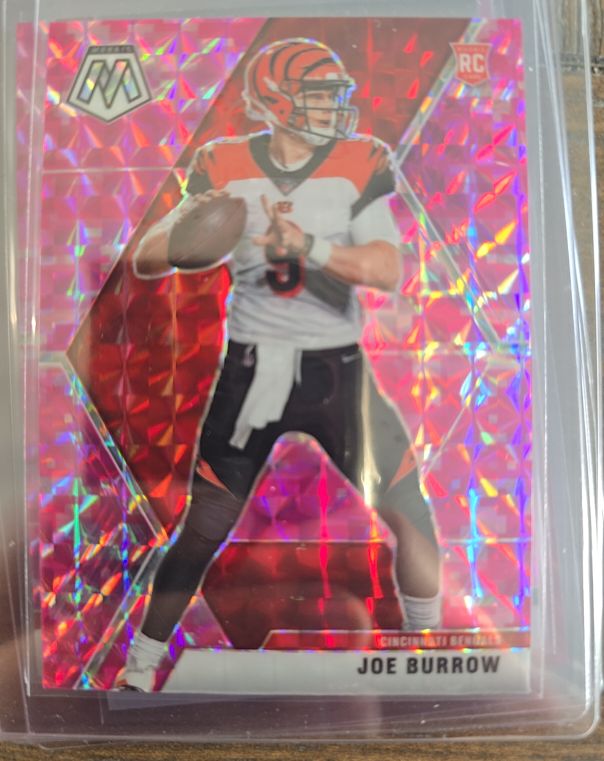 2020 Panini Mosaic #201 Joe Burrow — front