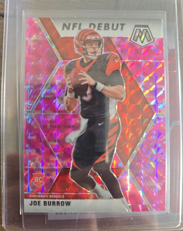 2020 Panini Mosaic NFL Debut #261 Joe Burrow — front